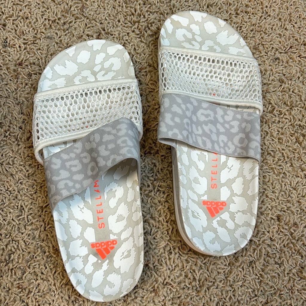 Brand New Adidas By Stella Mccartney Slip On Sandals